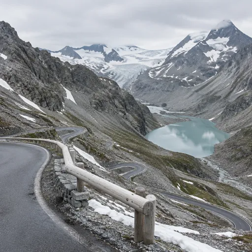 Strategic routes through the great mountain passes of the Alps